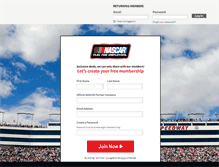 Tablet Screenshot of nascarfuelforemployees.com